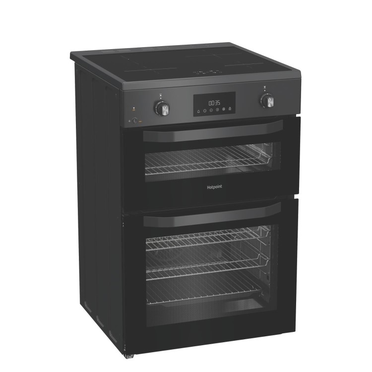 Hotpoint 60cm Electric Induction Cooker - Anthracite