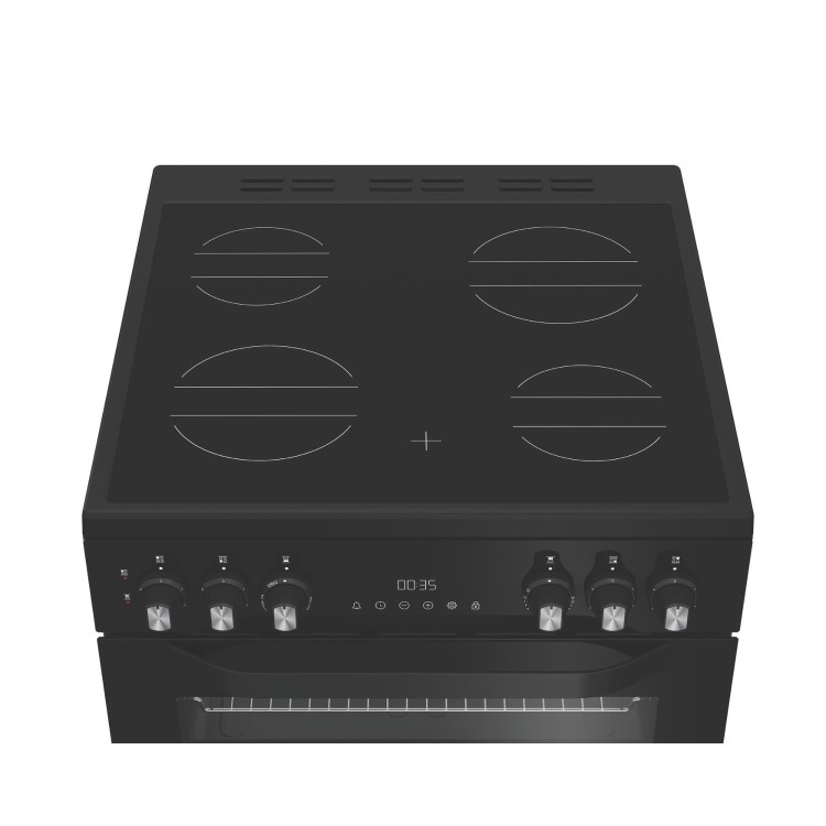 Hotpoint 60cm Electric Cooker - Black