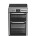 HDE6VDCAX Hotpoint 60cm Electric Cooker - Stainless steel