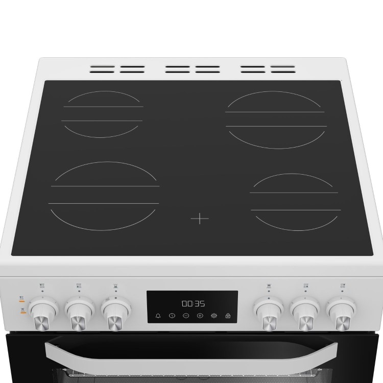 Hotpoint 60cm Electric Cooker - White