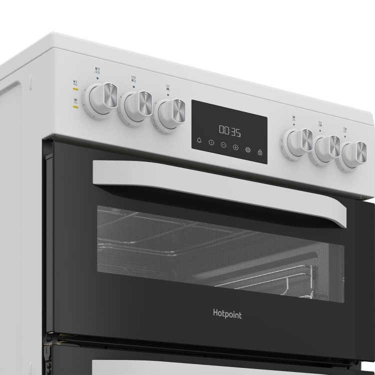 Hotpoint 60cm Electric Cooker - White