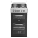 A1/HDG5GCX Refurbished Hotpoint 50cm Gas Cooker - Stainless steel
