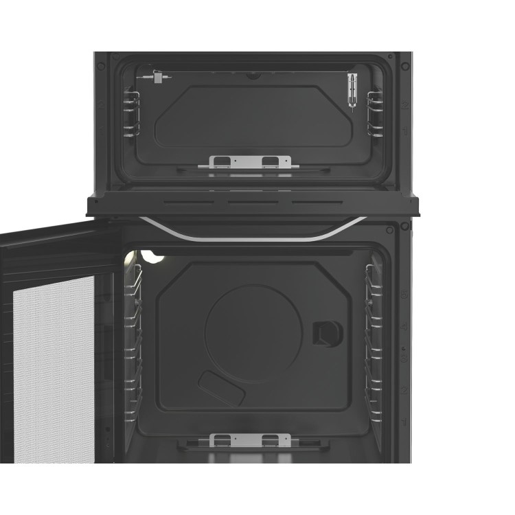 Refurbished Hotpoint 50cm Gas Cooker - Stainless steel