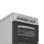 Refurbished Hotpoint 50cm Gas Cooker - Stainless steel