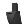 Hoover 60cm Angled Cooker Hood - Black