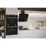 Hoover 60cm Angled Cooker Hood - Black