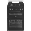 HDG6GDCB1 Hotpoint 60cm Gas Cooker - Black