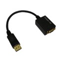 HDHDPORT-VGACAB OEM 15cm Display Port Male to VGA Female Adapter