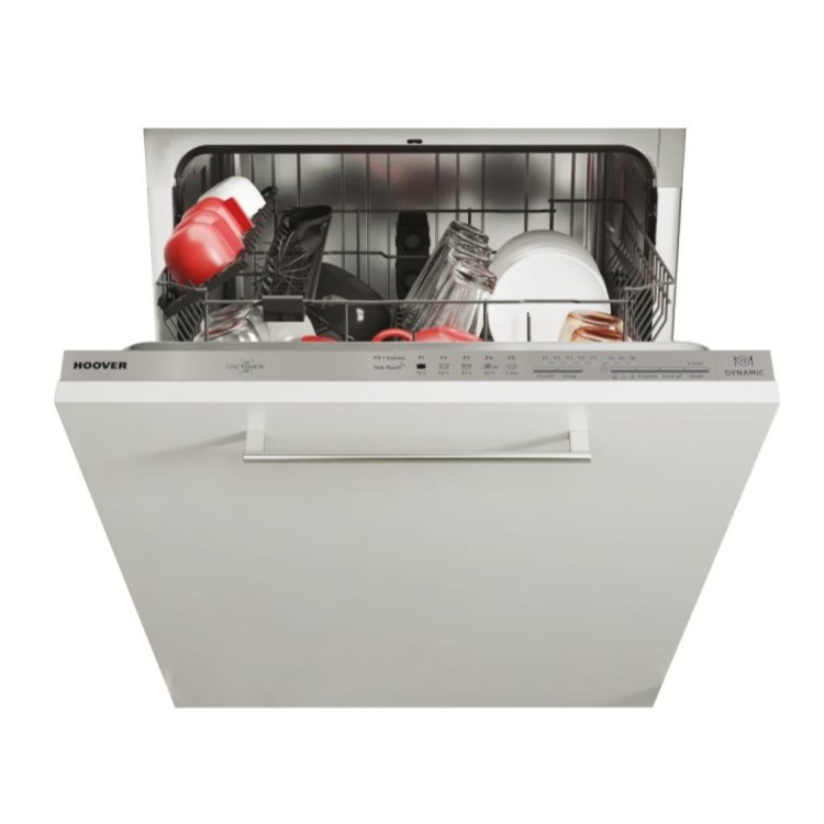 Hoover Dynamic Integrated Dishwasher - Silver Control Panel