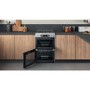 Hotpoint 60cm Gas Cooker - Stainless Steel