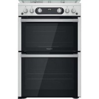 Hotpoint 60cm Gas Cooker - Stainless Steel Hotpoint 60cm Gas Cooker - Stainless Steel