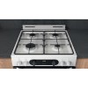 Hotpoint 60cm Gas Cooker with Lid - White