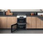 Hotpoint 60cm Gas Cooker with Lid - White