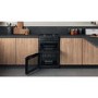 Hotpoint 60cm Gas Cooker - Black