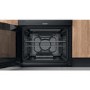 Refurbished Hotpoint HDM67G0CMB 60cm Double Oven Gas Cooker Black