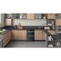 Refurbished Hotpoint HDM67I9H2CB 60cm Electric Induction Cooker Black