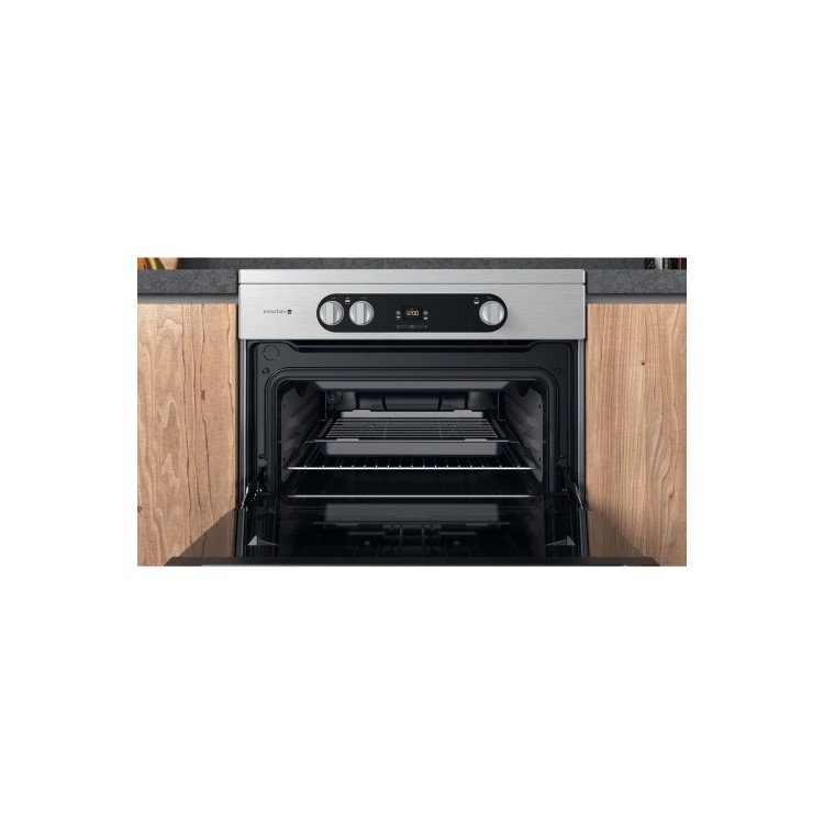 Refurbished Hotpoint 60cm Electric Induction Cooker- Stainless Steel