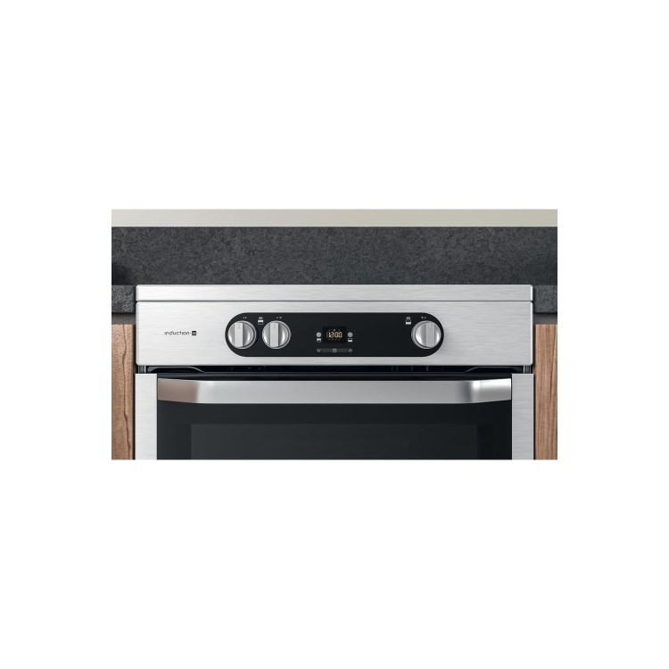 Refurbished Hotpoint 60cm Electric Induction Cooker- Stainless Steel