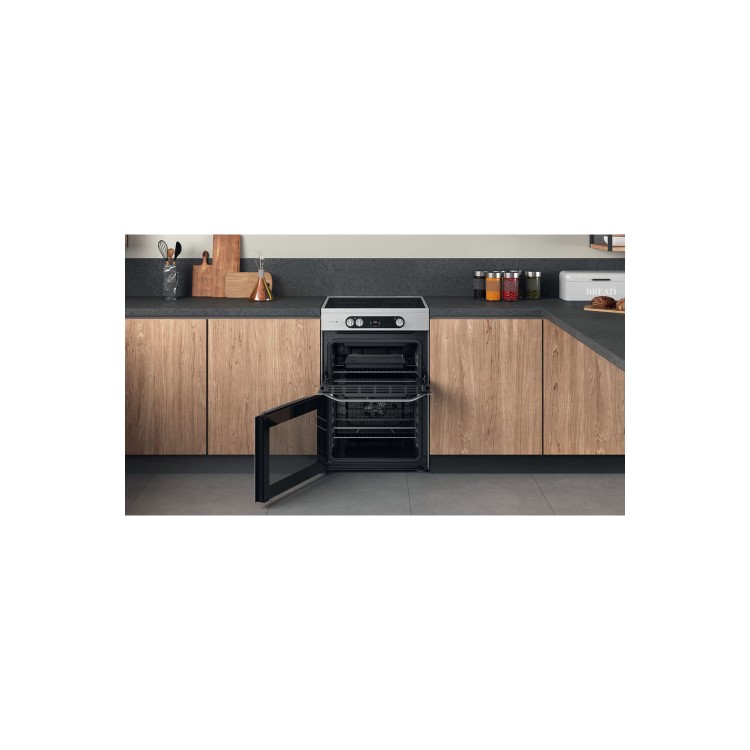 Refurbished Hotpoint 60cm Electric Induction Cooker- Stainless Steel