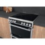 Refurbished Hotpoint HDM67V8D2CX 60cm Double Fan Oven Electric Cooker Stainless Steel
