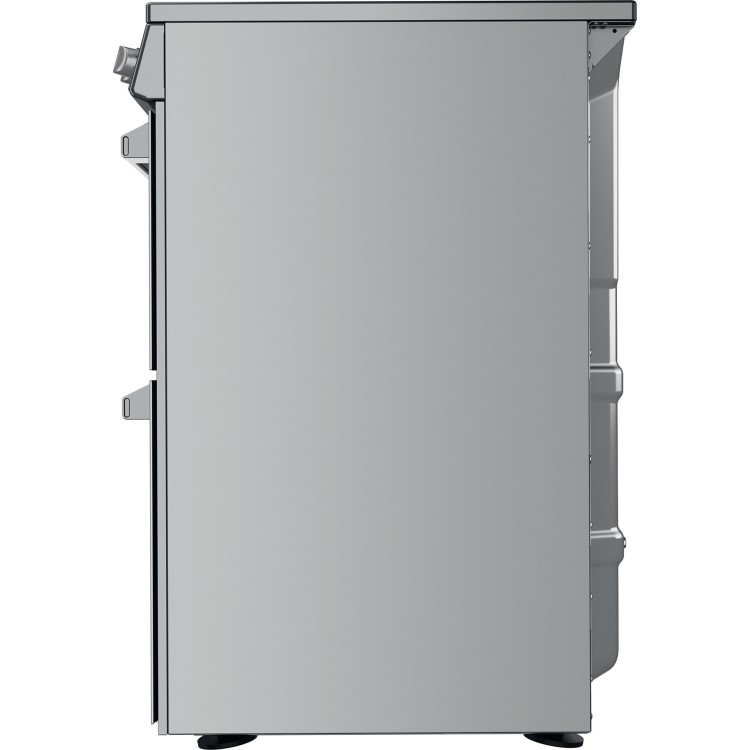 Refurbished Hotpoint HDM67V8D2CX 60cm Double Fan Oven Electric Cooker Stainless Steel
