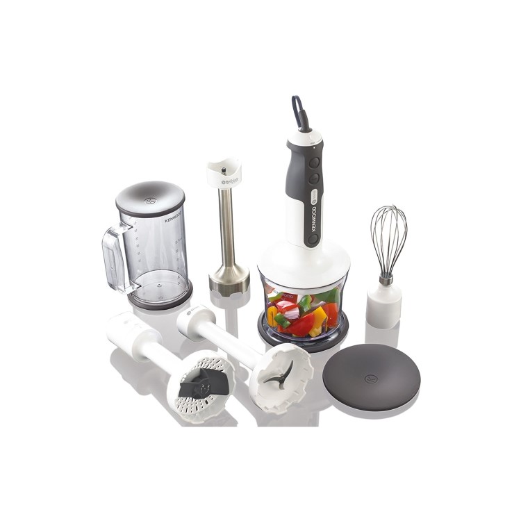 Refurbished Kenwood HDP406 Triblade 6 in 1 Hand Blender White
