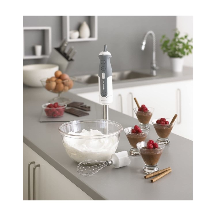 Refurbished Kenwood HDP406 Triblade 6 in 1 Hand Blender White