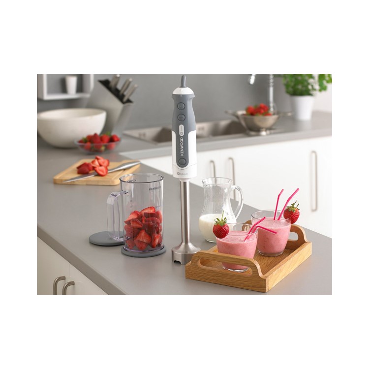 Refurbished Kenwood HDP406 Triblade 6 in 1 Hand Blender White