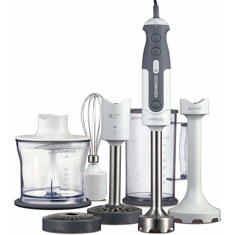 Kenwood HDP408WH Triblade System Hand Blender - White