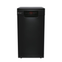 HDPH2D1049B-80 Hoover H-Dish 500 Freestanding Slimline Dishwasher - Black