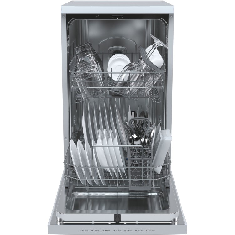 Refurbished Hoover HDPH2D1049W-80 10 Place Freestanding Dishwasher White