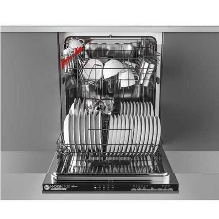 Refurbished Hoover HDPN2D360PB-80 13 Place Freestanding Dishwasher Black