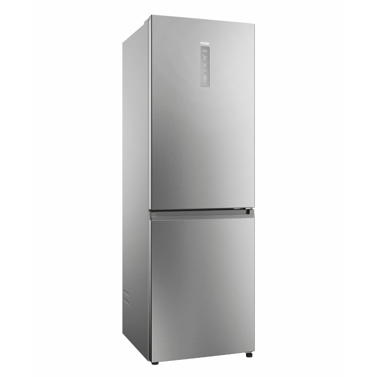 Refurbished Haier Series 3 352 Litre 60/40 Freestanding Fridge Freezer - Platinum