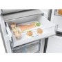 Refurbished Haier 2D 60 Series 5 Pro HDPW5618DWPK Freestanding 349 Litre 60/40 Frost Free Fridge Freezer Silver