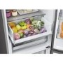 Refurbished Haier 2D 60 Series 5 Pro HDPW5618DWPK Freestanding 349 Litre 60/40 Frost Free Fridge Freezer Silver