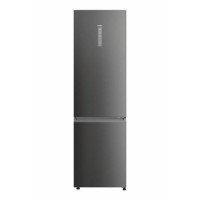 Refurbished Haier Series 5 Pro HDPW5620CNPD Freestanding 406 Litre 70/30 Frost Free Fridge Freezer Stainless steel