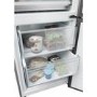 Refurbished Haier Series 5 Pro HDPW5620CNPD Freestanding 406 Litre 70/30 Frost Free Fridge Freezer Stainless steel