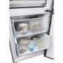 Refurbished Haier Series 5 HDPW5620DNPK Freestanding 406 Litre 70/30 Frost Free Fridge Freezer Silver
