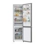 Refurbished Haier Series 5 HDPW5620DNPK Freestanding 406 Litre 70/30 Frost Free Fridge Freezer Silver