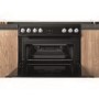 Hotpoint 60cm Electric Cooker - Black