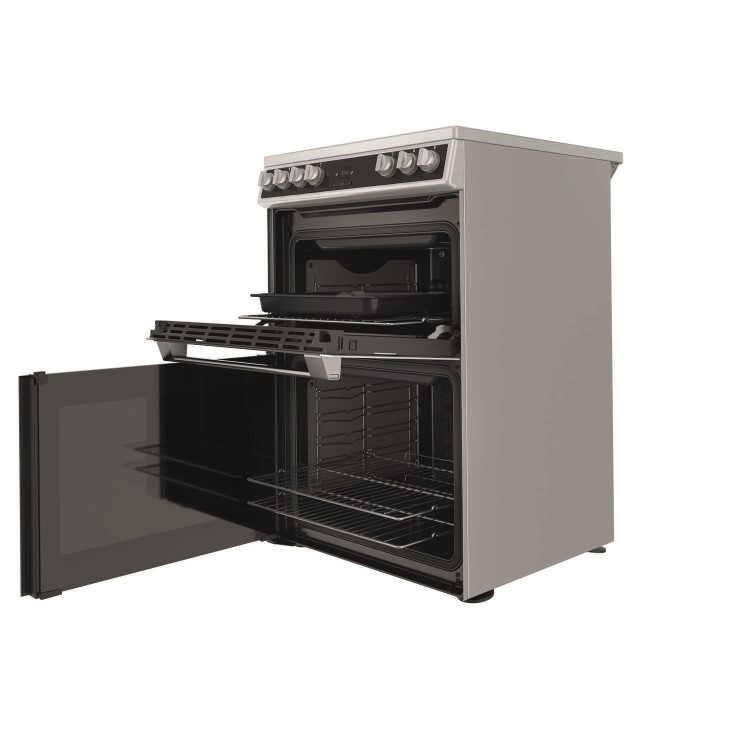 Hotpoint 60cm Electric Cooker - Stainless Steel
