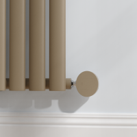 Beige Grey Designer Heating Element Cover for Electric Radiator