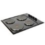 Refurbished Nordmende HE62BL 60cm Solid Plate Electric Hob Black