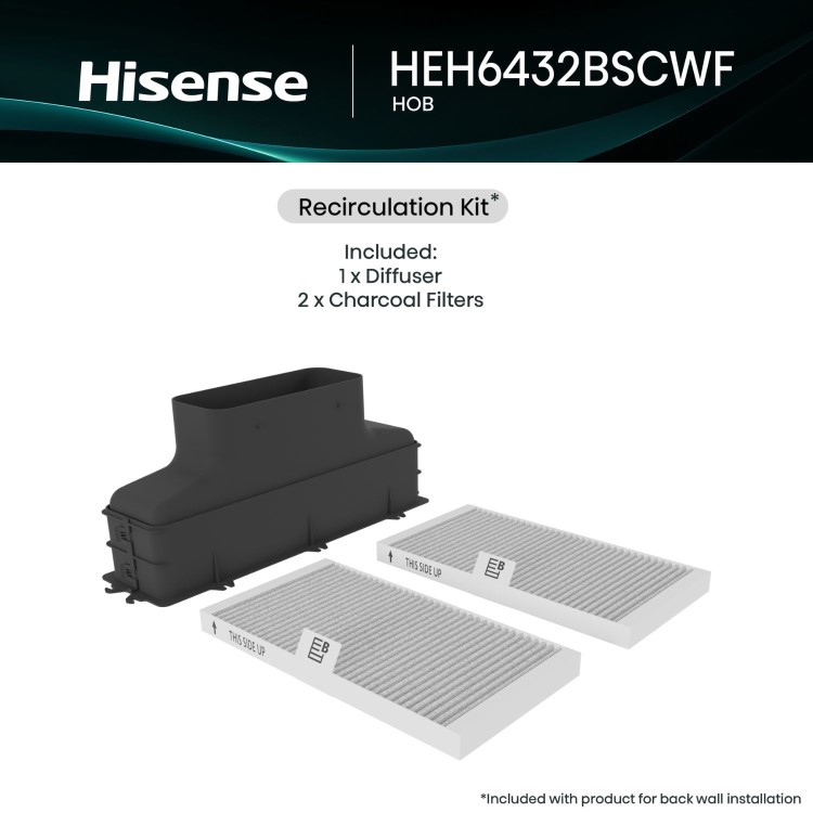 Hisense Hi6 60cm 4 Zone Venting Induction Hob