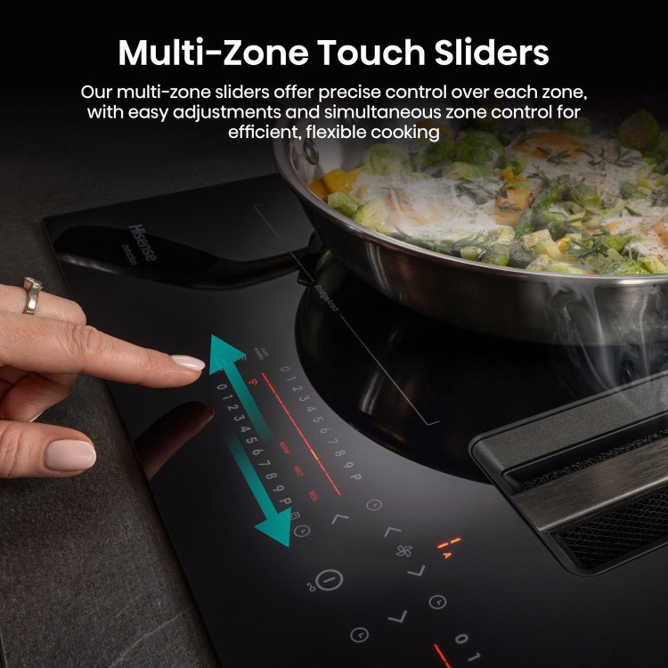 Hisense Hi6 60cm 4 Zone Venting Induction Hob