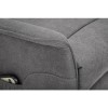 Rise &amp; Recliner Chair in Grey Fabric - Helena- Julian Bowen