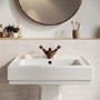 GRADE A1 - Brushed Bronze Basin Mixer Tap - Helston