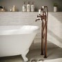 Brushed Bronze Stand Pipes - Helston