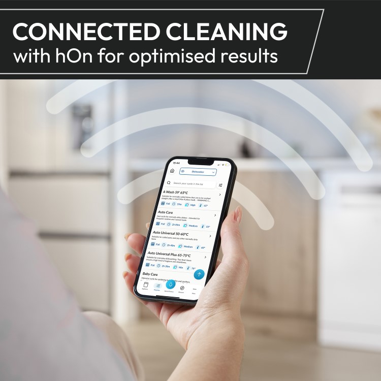 Hoover H-Dish 300 Freestanding Dishwasher - Smart Wi-Fi, C-Rated, White