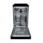 Refurbished Hotpoint HF9E1B19BUK 9 Place Freestanding Slimline Dishwasher Black